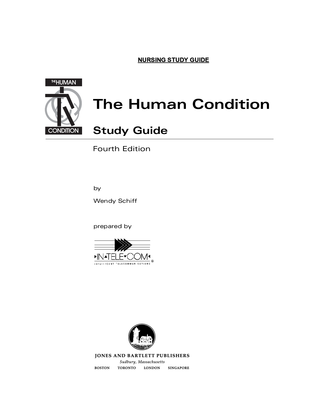 Preview image of The Human Condition Study Guide Fourth Edition 6INTHC[1] document